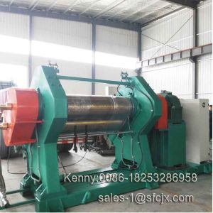 CE Two Roller Rubber Calender Machine , Rubber Sheet Making Machine