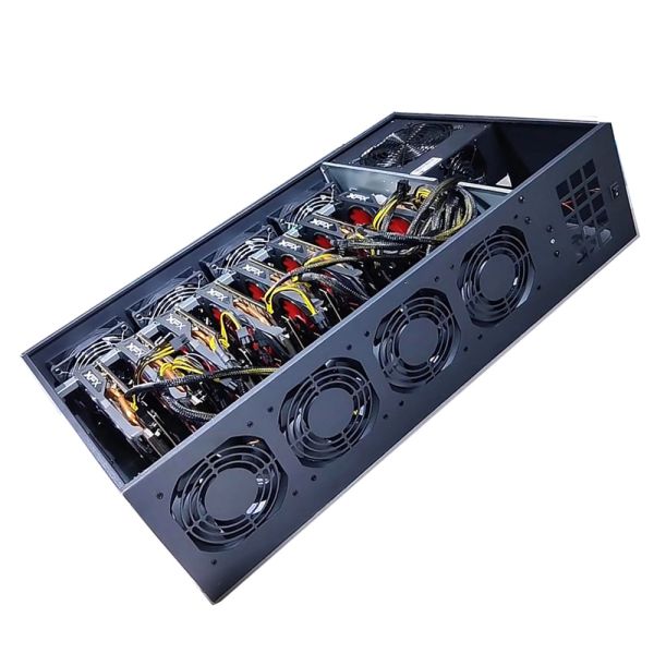 Intel®B75 Ethereum Coin Rig ETH Crypto Mining PC 8GPU Quad core i7-3770 cpu