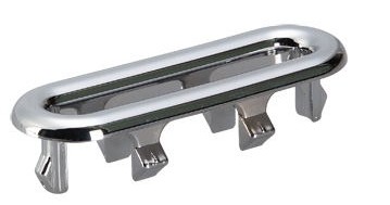 Quality Washbasin Overflow Spillway Hole Cover Electroplating For Shower Head for sale