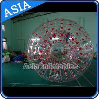 China Color Dots Inflatable Zorb Ball , Grass Zorb Ball , Inflatable Human Hamster Ball Customized for Kids and Adults for sale