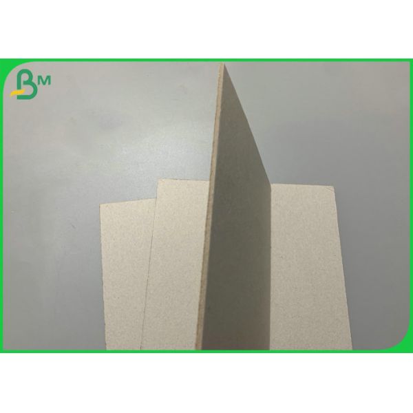 High Stiffness 0.5mm 0.8mm Duplex Board With Grey Back For Storage Box 