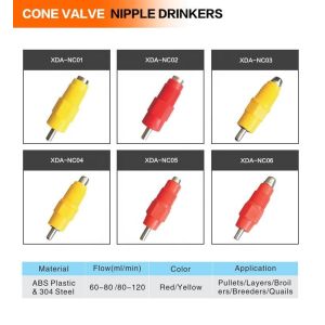 Automatic Nipples Water Drinking system poultry chicken nipple drinker automatic