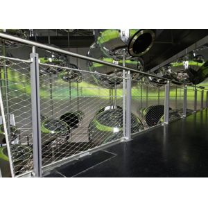 Flexible Decorative Safety Rope Mesh For Balustrade Stainless Steel Ss304 2.0 Mm