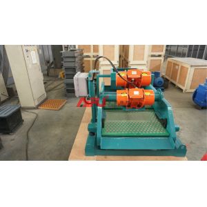 Single Deck Carbon Steel Drilling Mud Shaker Wedge Type With Compact Design