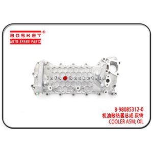 ISUZU 4HK1 NPR75 Oil Cooler Assembly 8-98085312-0 8-97385201-0 8980853120