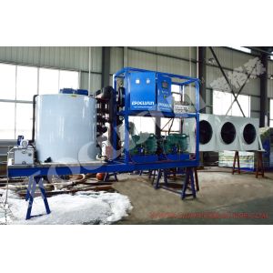 10T Stainless Steel 304 Flake Ice Machine for Video Outgoing-Inspection Provided