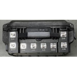 Customizable Backpack Drone Jammer Directional Antennas For Precision Targeting