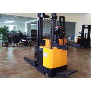 Double Lift Cylinder High Lift Pallet Stacker 3500mm Lifting Height Safe