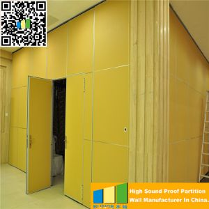 Customized Wooden Acoustic Movable Partition Walls For Artgallery / Office