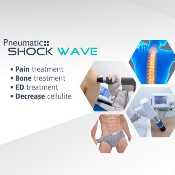 Portable Fat Reduction ESWT Shockwave Air Pressure Therapy Machine For Cellulite Shoulder Pain AndClinic Use