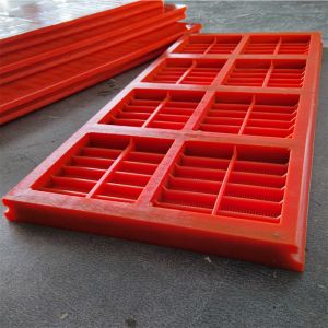 WS85 Structure Polyurethane Screen Mesh Plate MDI Material + Anti Blocking