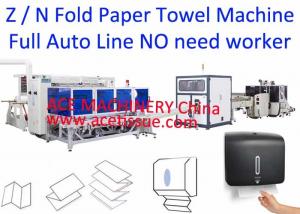 China Full Automatic Paper Hand Towel Production Line With Auto Transfer To Packing on sale