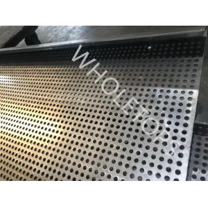 PVDF Coated Perforated Aluminum Panel For Commerce Building Chamber