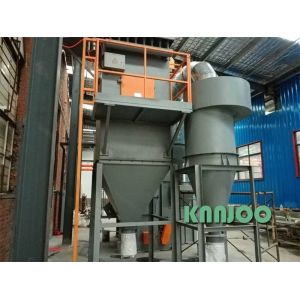 Flexible Steel Hook Type Shot Blasting Machine For Various Shapes
