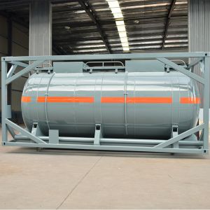 20FT Concentrated Nitric Acid Tank Container With Complete Equipment ISO