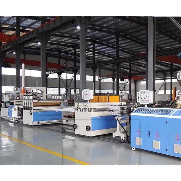 Quality WPC PVC Plastic Board Extrusion Line With ABB Frequency Control for sale