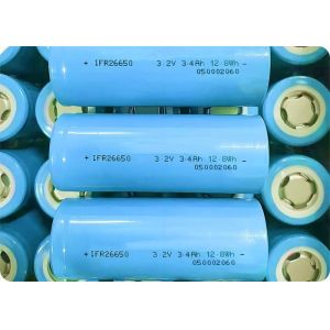 3400mAh 26650 LiFePO4 Battery with 2000+ Cycles and High Discharge