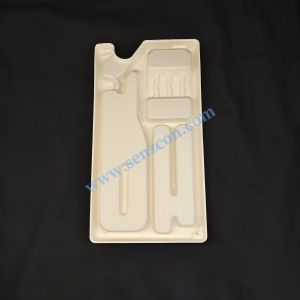 Direct supply from an OEM factory in Ningbo. Pulp molded packaging bases for