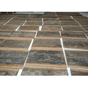 Uniform size,Frist-Layer Nature Cork Bark Tiles,for animals enclosures,wall