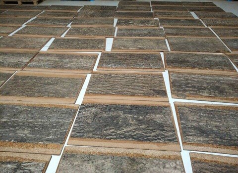Uniform size,Frist-Layer Nature Cork Bark Tiles,for animals enclosures,wall