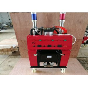 Wholesale Red Shell PU Spray Foam Equipment Safe Operation For Exterior Wall Insulation from china suppliers