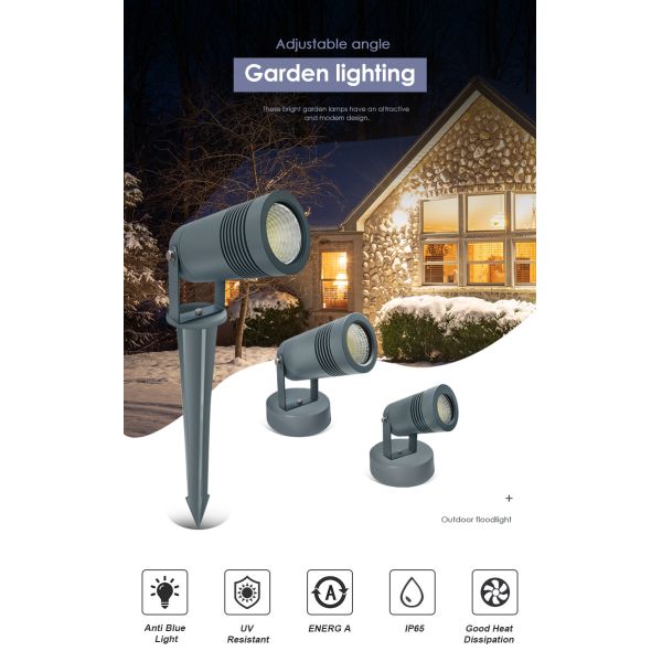 Cold White Outdoor Landscape Lighting