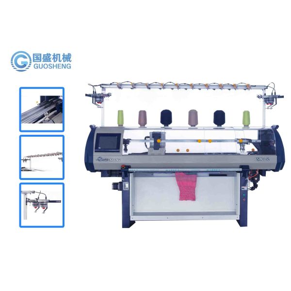 Quality Jacquard 14G Computerized Sweater Collar Knitting Machine for sale