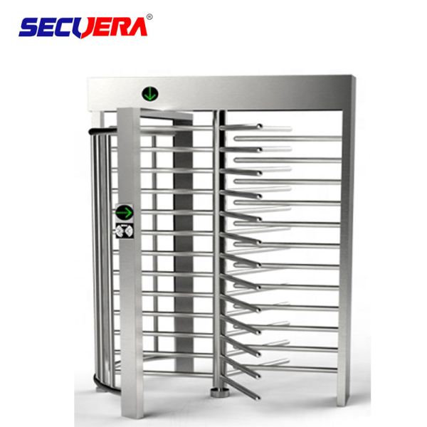 Quality flap turnstile pedestrian entrance access flap double turnstile barrier gate for sale