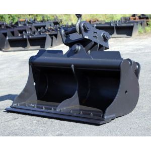 China Excavator Tilt Buckets Customize 800-1500mm Opening 0.1-0.75 CBM Capacity on sale