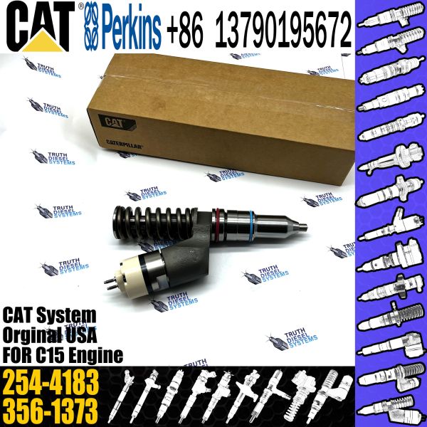 Quality Excavator Engine  fuel injector 253-0618 253-0619 254-4183 used for engine C15 for sale