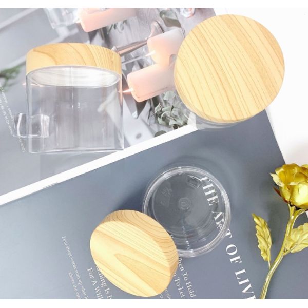 ISO Certified Cosmetics Cream Empty Jar For Skin Care With Screw Cap ODM