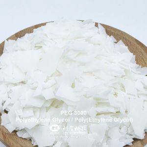 PEG 2000 3000 Polyethylene Glycol Surfactant Raw Materials White Flake Poly