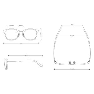 Reducing Inflammation Ladies Optical Glasses With ISO12870 Certification