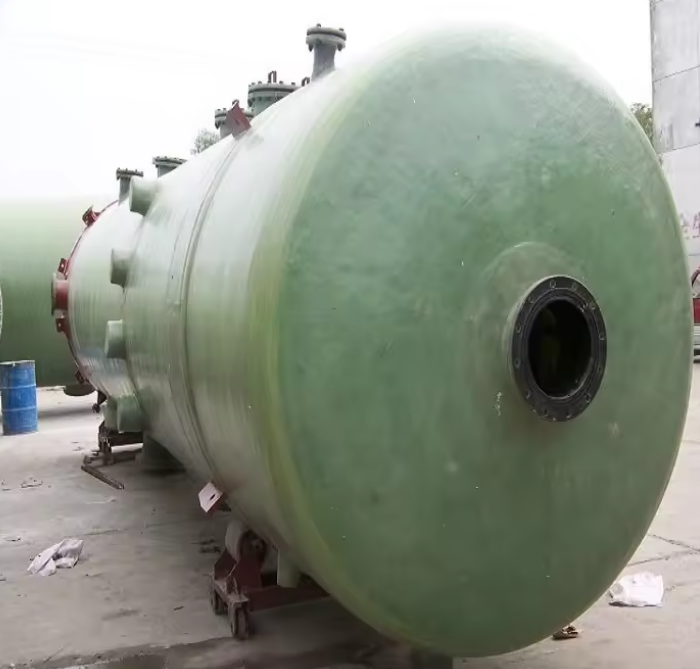 FRP Bubble Tower GRP Fiberglass Ammonia Absorption Tower Chemical Pollution Industry
