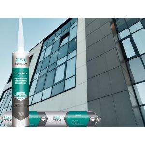 All Climate RTV Silicone Sealant -50C To 180C Flex For Skyscraper Curtain Walls