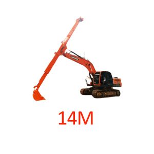 10M-32M Digging Depth LG700 Excavator Telescopic Arm Attachment With CE