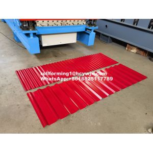 4KW Roll Forming Machine With Main Shaft Diameter 70-80mm