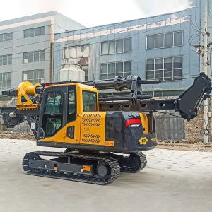 Wholesale Construction work Mini Rotary Rig Machine Bore Pile Drilling 45kN/m with drilling depth 15m and diameter 1000mm from china suppliers