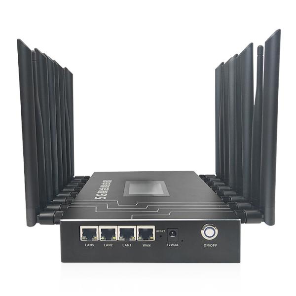 Bandwidth Control 5G Bonding Router Multi Link Aggeration Router With 4 SIM Card