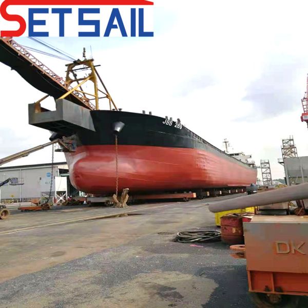 Initial Payment Multi Function Lake Big Stone Transportation Boat with Bottom Opening