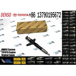 Common Rail Fuel Injector Nozzle 095000-7020 23670-39175 Injection Valves for