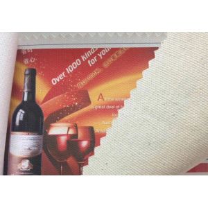Eco Solvent Matte polyester Canvas 260gsm Sheet Roll 0.3mm For Printing