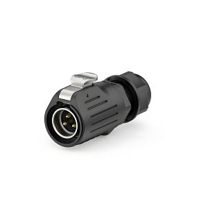 China LP20 3-Core 20A IP68 Waterproof Connector Metal Plastic on sale