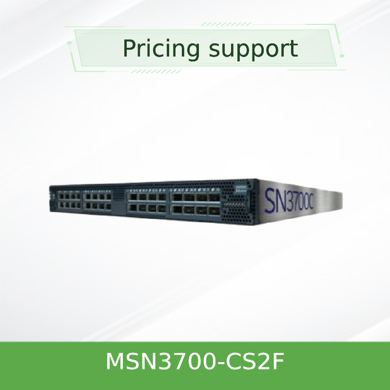 MSN3700-CS2F Spectrum-2 Based 100GbE 1U Open mellanox network Switch with Onyx