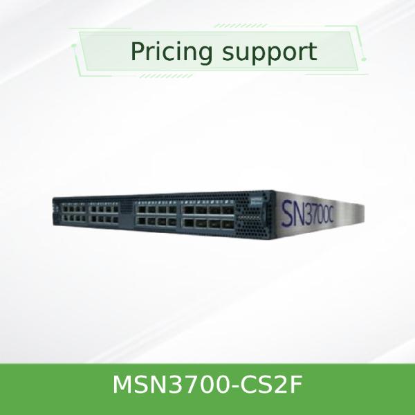 MSN3700-CS2F Spectrum-2 Based 100GbE 1U Open mellanox network Switch with Onyx