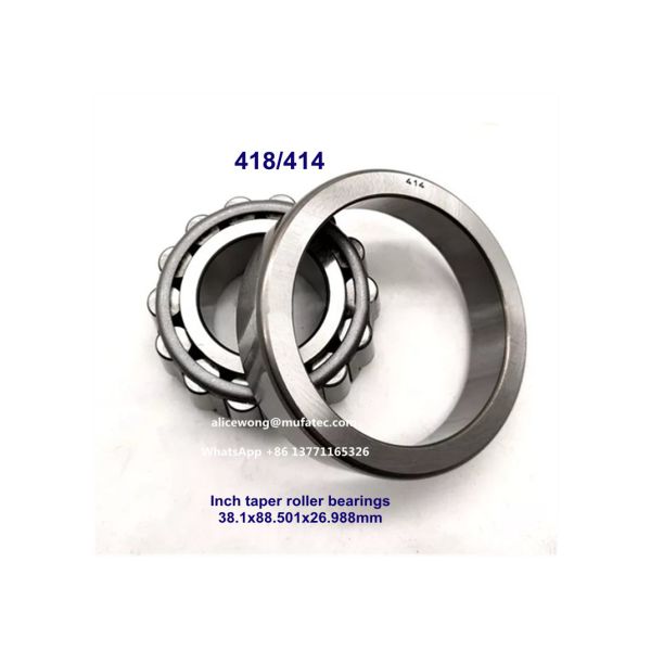 4T-418/414 418/414 automotive differential bearings tapered roller bearings 38