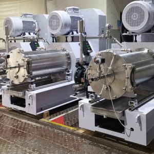 30l 50l 100l Bead Mill Machine Wet Grinding For Chocolate Healthy Food