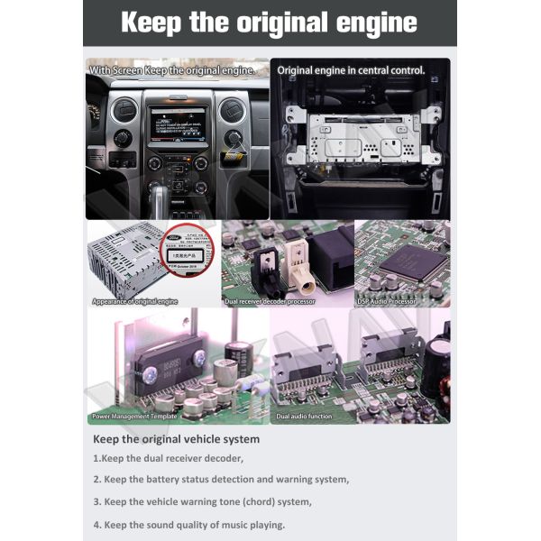 12.1 Inch Touch Screen Car Radio For Ford F150 2013 - 2014 Android 11