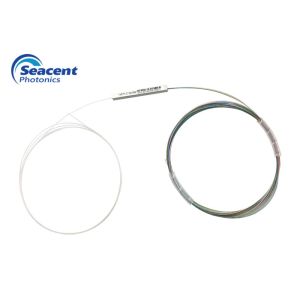 ROHS Fiber Optic PLC Splitter 1x6 Bare Fiber G657A1 Customized In Optic Network