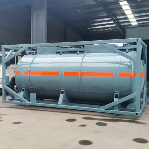 20FT Concentrated Nitric Acid Tank Container With Complete Equipment ISO